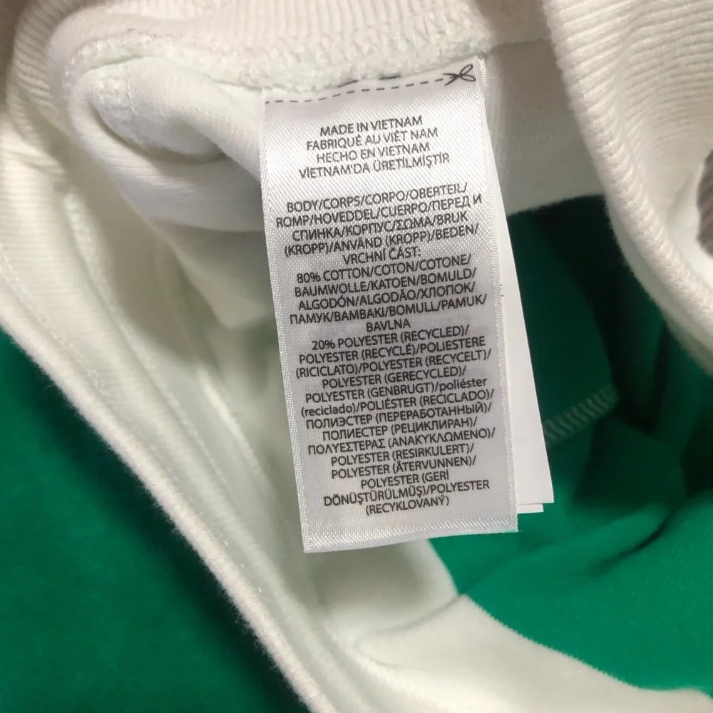 Polo Ralph Lauren Women’s Striped Terry Cloth Shorts Green White XXL - Picture 10 of 10